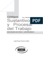 Codigo Sustantivo y Procesal Del Trabajo