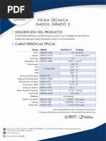 Ficha Técnica - Gas Oil