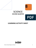 Grade 8 Science LAS Q2