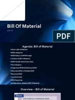 Bill of Material: Sap PP