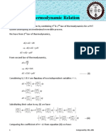 Maxwell's Thermodynamic Relation: ST ND