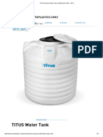 TITUS Water Tank Home Products