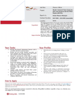 Market Oriented Value Chains For Jobs and Growth in The ECOWAS Region (MOVE) Senior Finance Manager 01.07.2022 - 31.03.2023 (Renewable) Accra