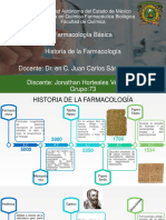 Historia de La Faramacología