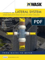 Riser & Lateral System: Unique Modular Pe System For Multi Occupancy Dwellings