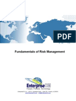 Fundamentals of Risk Management: Enterprise X, AZ 85016 CM, Inc.:: 2415 E. Camelback Road.:: Suite 700:: Phoeni