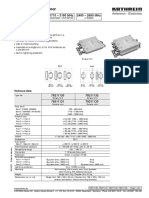 Triple-Band Combiner: 790 - 960 MHZ 1710 - 2180 MHZ 2490 - 2690 MHZ