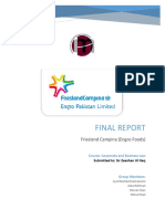 Friesland Campina - Final Report-Law