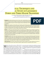 A.D. Pearle - Surgical Technique and Anatomic Study of Latissimus Dorsi and Teres Major Transfers (2006)