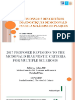 2017 Revisions of The McDonald Diagnostic Criteria