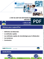 Etat de Lart Des Methodes Rapides Pour La Mesure Du Bioburden - FÃ©lix MONTEIRO JULIAN