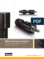 HY07-1210UK MMA Metric Roundline 250 Bar Hydraulic Cylinders