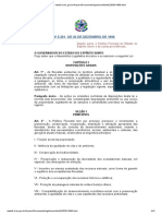 Lei Estadual 5.361-96 - Política Florestal Do Estado