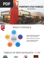 Porter'S Five Forces: Café Coffee Day