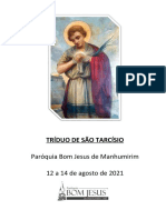 Tríduo de São Tarcísio