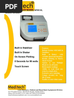 Automatic Elisa Plate Reader, Mter 02, MODEL: CB-2000