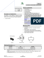 N-Channel Enhancement Mode Mosfet: DSS DS (ON) D A