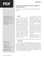 Prone Position in Patients With Acute Respiratory Distress Syndrome