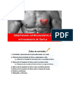 Adaptaciones Cardiovasculares Al Entrenamiento de Fuerza 2021