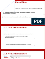 21.3 Weak Acids & Bases