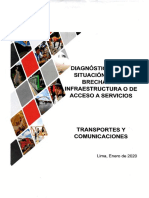 PDF - Diagnostico de La Situacion de Las Brechas de Infraestructura