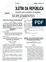 Regulamento Sobre Os Requisitos Higienico Saniatrio de Producao Transporte Comercializacao Inspecao e Fiscalizacao