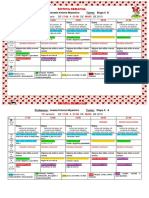 19 ROTINA SEMANAL Pré Israela