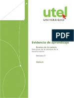 Estructura de La Industria de La Transformación - Semana 3 - P