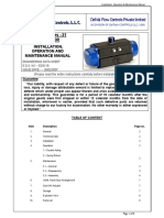 Deltorq Series - 21 Actuator: Installation, Operation and Maintenance Manual