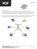 XcellWave 105 PTMP Microwave Communication System Specification V4