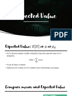 Pertemuan 4-Expected Value Variance Dan MGF