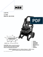 Craftsman Pressure Washer 580.767200