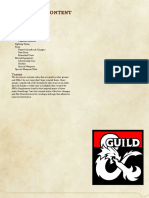 5th Edition Homebrew Ruleset