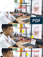 Development Communication: (Devcom)