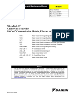 Microtech Ii Chiller Unit Controller Bacnet Communication Module, Ethernet or Ip