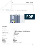 SIPROTEC 5 - Configuration: Technical Data