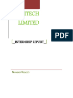 Agritech Limited: Internship Report