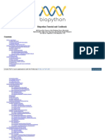 Biopython Org DIST Docs Tutorial Tutorial HTML