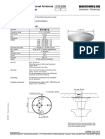 Indoor Omnidirectional Antenna Vertical Polarization