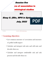 Measures of Association