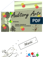 Music As Auditory Art