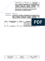 Schedule of Technical Requirement For Fabrication of High Strength Friction Grip Bolting Assemblies With Direct Tension Indicator Washer