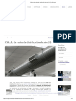 Calculo de Redes de Distribucion de Aire II