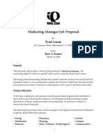 Job Proposal Template 16