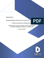 220222.-Estúdio Hidrológico Del Predio Con Locales en Cañadas Del Lago