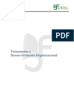 Treinamento e Desenvolvimento Organizacional