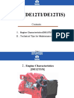 Engine Characteristics (DE12TI/DE12TIS) - Technical Tips For Maintenance