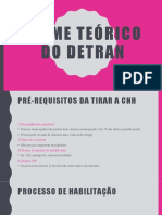 Exame Teórico Do Detran