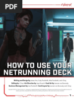 How To Use Your Netrunning Deck Netrunning Deck