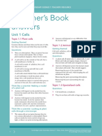 Learner's Book Answers: Unit 1 Cells